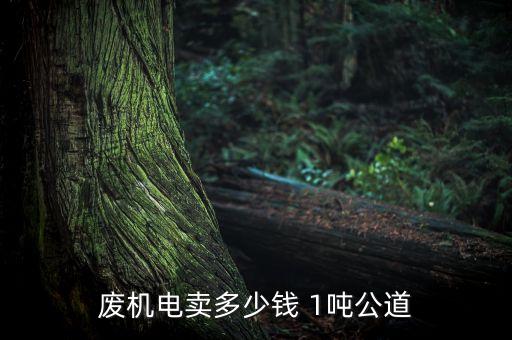 废机电卖多少钱 1吨公道