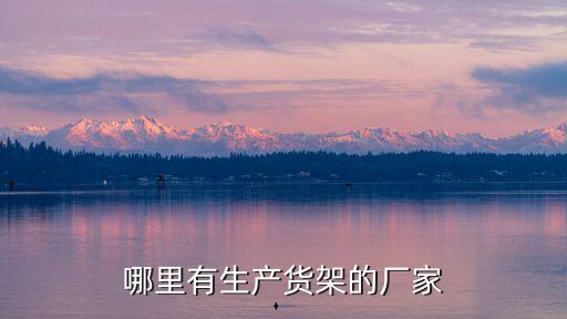 哪里有生产货架的厂家