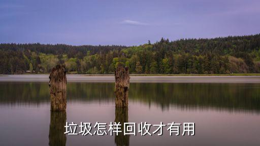 垃圾怎样回收才有用