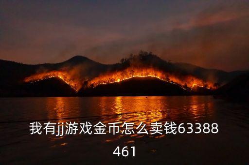 我有jj游戏金币怎么卖钱63388461