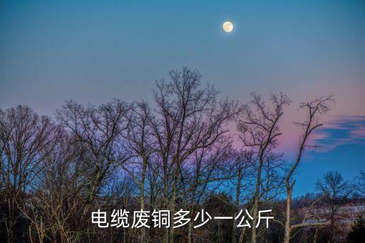 电缆废铜多少一公斤
