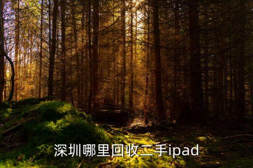 深圳哪里回收二手ipad