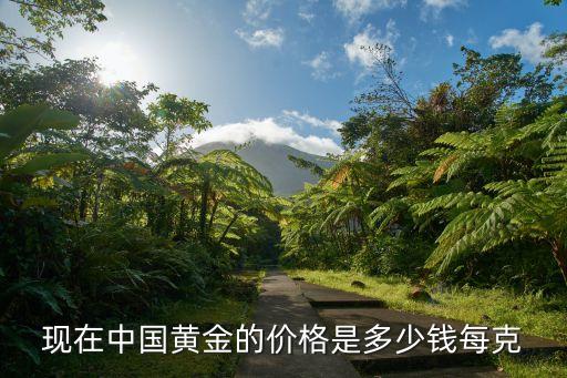 现在中国黄金的价格是多少钱每克