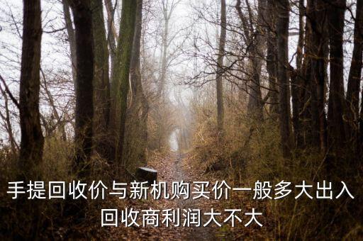 mate30 回收价多少，手提回收价与新机购买价一般多大出入回收商利润大不大