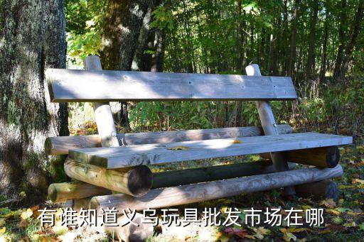 有谁知道义乌玩具批发市场在哪