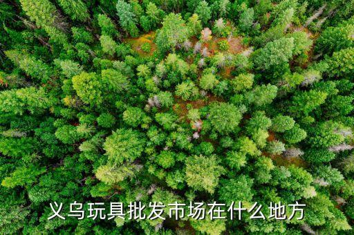 义乌玩具批发市场在什么地方