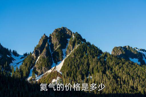 氦气的价格是多少