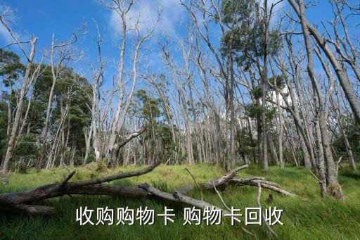 收购购物卡 购物卡回收