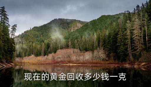 现在的黄金回收多少钱一克