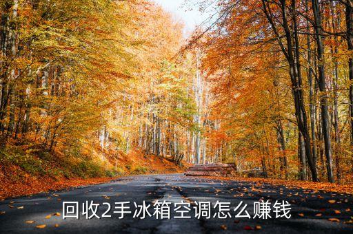 回收2手冰箱空调怎么赚钱