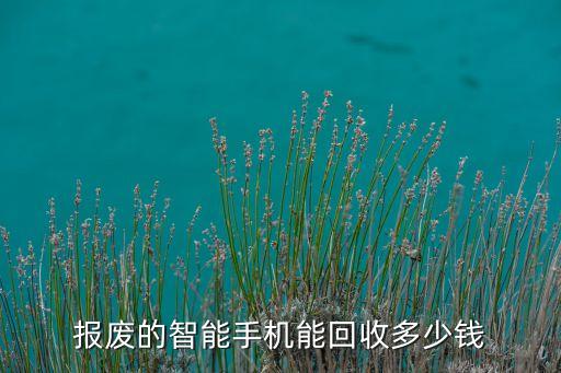报废的智能手机能回收多少钱