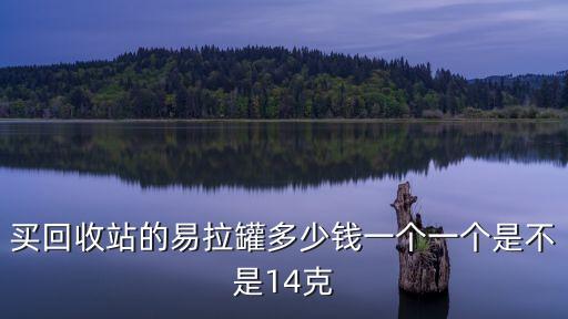 买回收站的易拉罐多少钱一个一个是不是14克