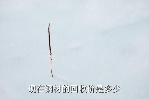 钢铁资源回收多少钱，现在钢材的回收价是多少