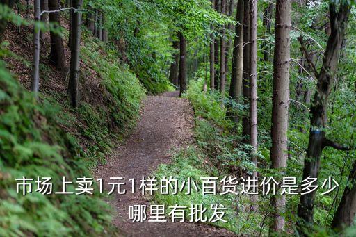 2023年一元小商品批发进网，一元两元店进货批发上哪哪有百货小商品货源 谁能推荐几个给我阿