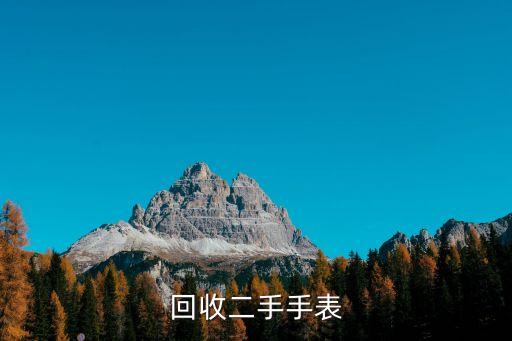回收二手手表