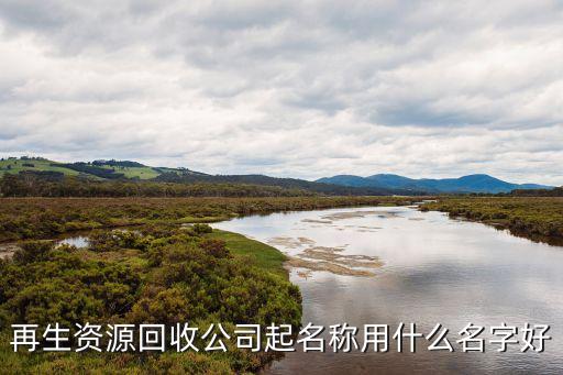废旧回收公司名字大全，废品回收公司名字