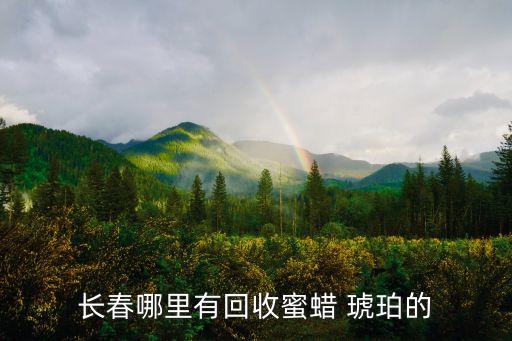 长春哪里有回收蜜蜡 琥珀的