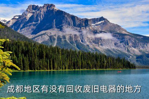 成都二手冰箱上门回收，请问哪儿有上门收旧冰箱的