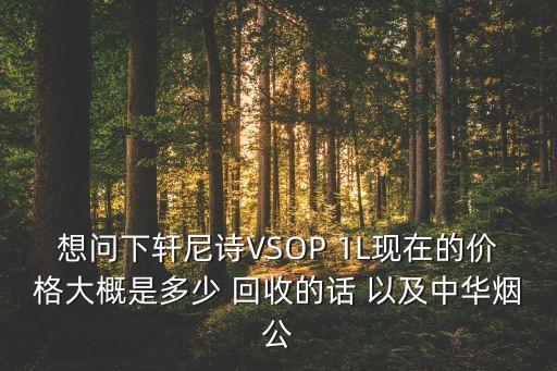 想问下轩尼诗VSOP 1L现在的价格大概是多少 回收的话 以及中华烟公