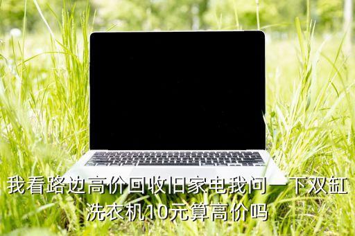 我看路边高价回收旧家电我问一下双缸洗衣机10元算高价吗