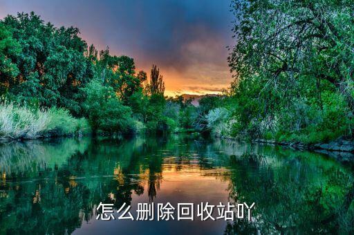 怎么删除回收站吖