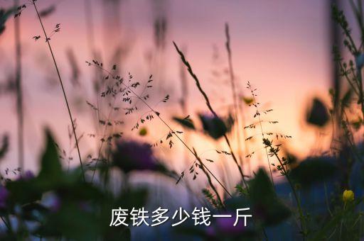 附近有收废铁的吗 多少钱一公斤，废铁一公斤收购价多少