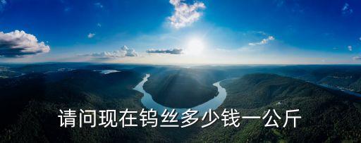 请问现在钨丝多少钱一公斤