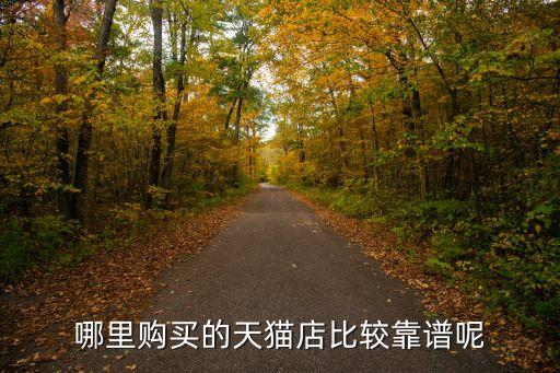 哪里购买的天猫店比较靠谱呢