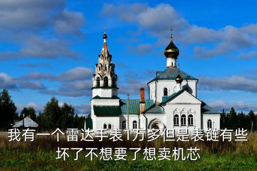我有一个雷达手表1万多但是表链有些坏了不想要了想卖机芯