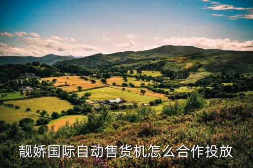 自动售货机投放合作，谁可以和我们合作放台自动售货机