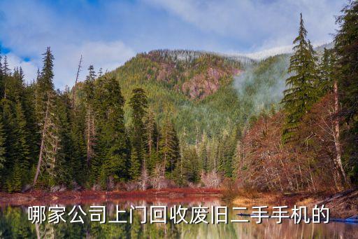 哪家公司上门回收废旧二手手机的