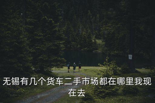 无锡有几个货车二手市场都在哪里我现在去