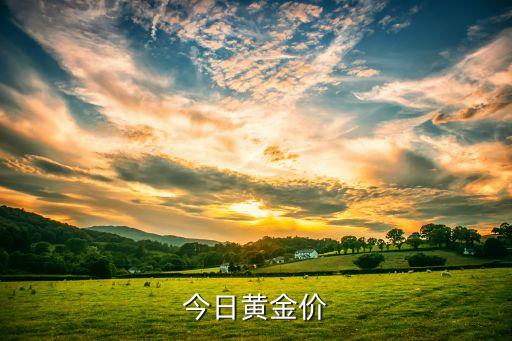 今日黄金价