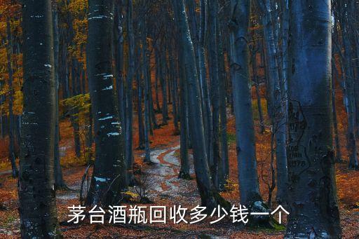 茅台酒瓶回收多少钱一个