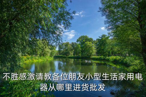 电器批发厂家一手货源，广州哪里有电器批发