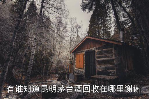 有谁知道昆明茅台酒回收在哪里谢谢