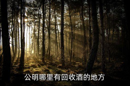 公明哪里有回收酒的地方