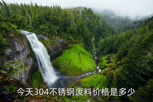 今天304不锈钢废料价格是多少
