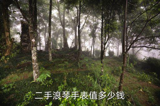 二手浪琴手表值多少钱