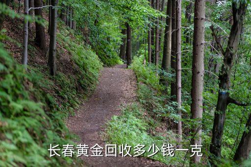 长春黄金回收多少钱一克