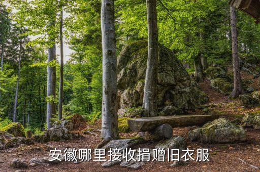 安徽哪里接收捐赠旧衣服