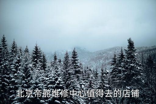 北京帝舵维修中心值得去的店铺