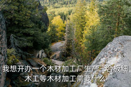 木方加工需要什么设备，本人想开小型木方加工从原木开始不知道用什么设备大约投多少