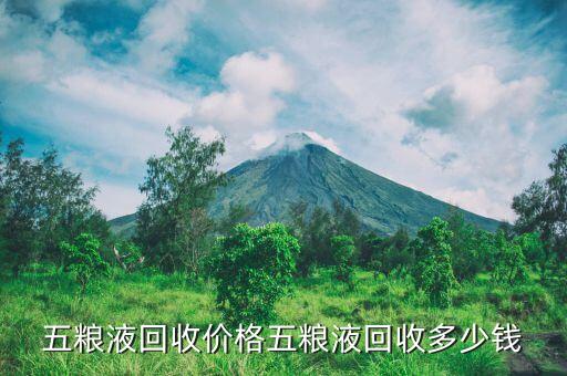五粮液回收价格五粮液回收多少钱
