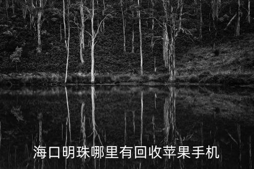 海口回收手机的店，海口明珠哪里有回收苹果手机