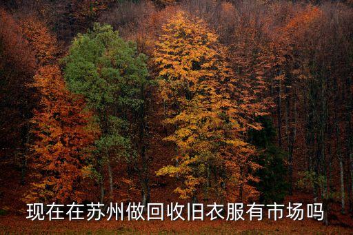现在在苏州做回收旧衣服有市场吗
