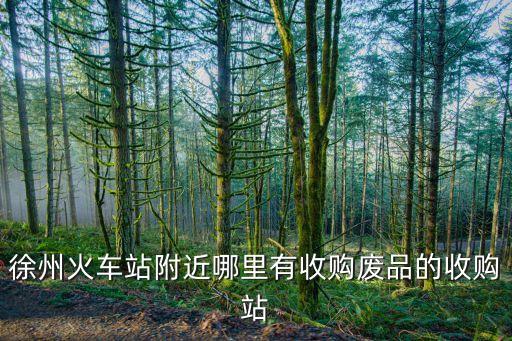 徐州火车站附近哪里有收购废品的收购站