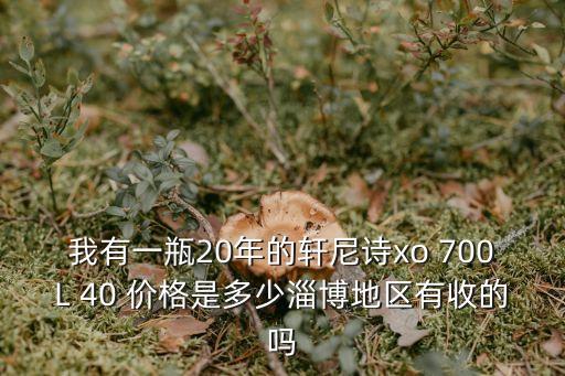 我有一瓶20年的轩尼诗xo 700L 40 价格是多少淄博地区有收的吗