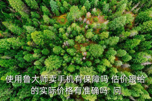 二手手机估价准确吗，二手手机估价高么像利客收这种后台估计体系是如何估的