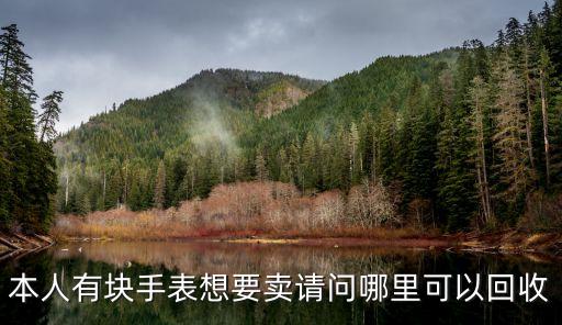 本人有块手表想要卖请问哪里可以回收
